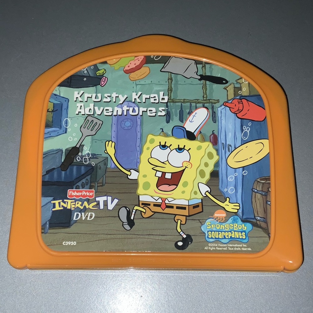 Krusty Krab Adventures InteracTV DVD SpongeBob Squarepants
